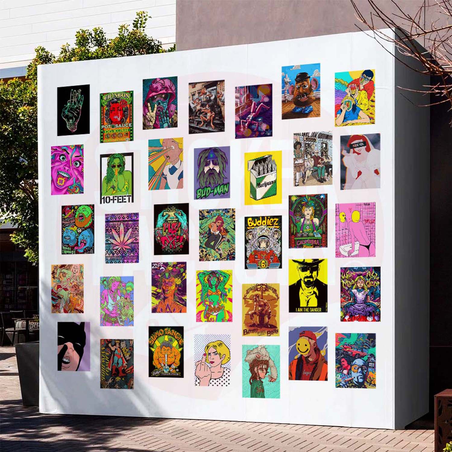 BARBER - Set 50 Poster A4 dán tường trang trí decor quán nhà cửa - STICKER FACTORY