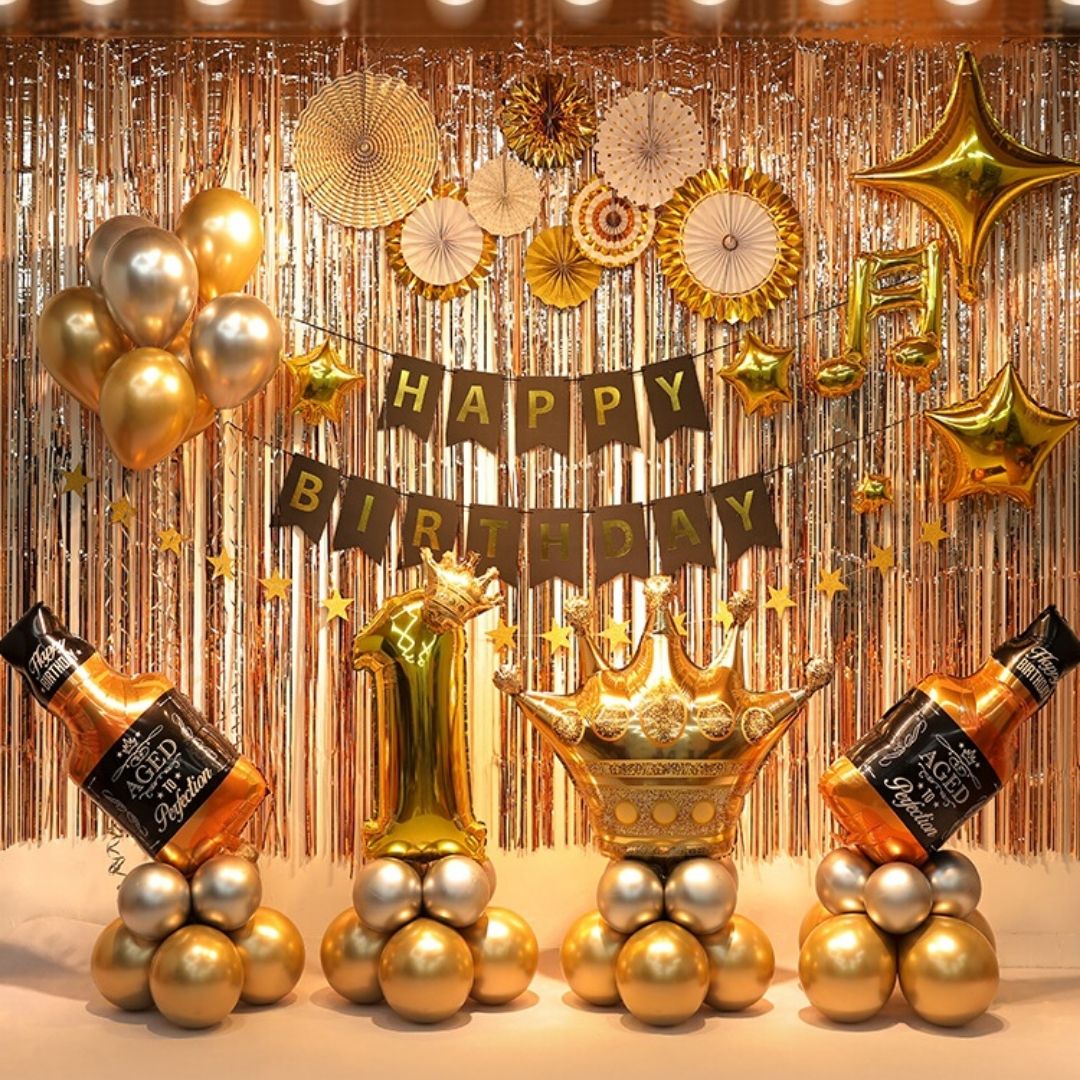 Set bóng trang trí sinh nhật tone xanh lá Cửa hàng shop bán các loại bong bóng trang trí Kool Style #20 Set bóng trang trí sinh nhật tone xanh lá Cửa hàng shop bán các loại bong bóng trang trí Kool Style