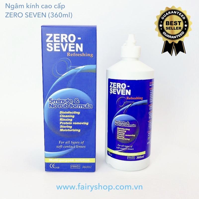 Nước ngâm lens Zero Seven Cao Cấp 360ml - m Kính Áp Tròng FAIRY SHOP CONTACT LENS