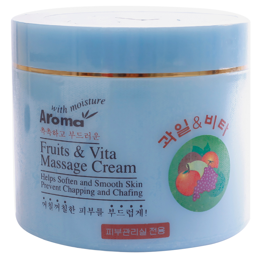 Kem Massage Trái Cây Và Vitamin Chống Lão Hoá Aroma Fruit &amp; Vita Massage Cream (480g) A575