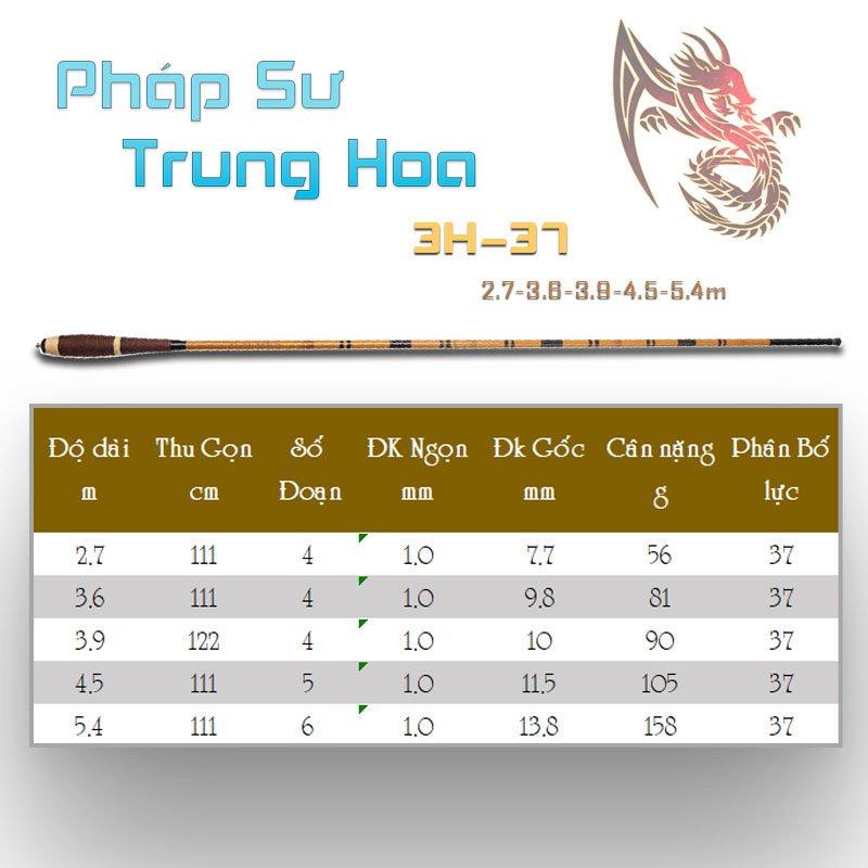 Cần câu tay 3H Pháp sư trung hoa thích hợp câu cảm giác CD42