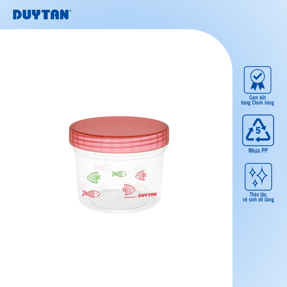 Hũ Matsu Tròn PP 300ml - 400ml - 700ml - 900ml Nhựa Duy Tân Dùng Để Đựng Thực Phẩm Khô, An Toàn Cho Sức Khỏe Người Tiêu Dùng