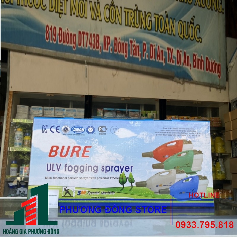 Máy phun muỗi, khử trùng ULV BURE