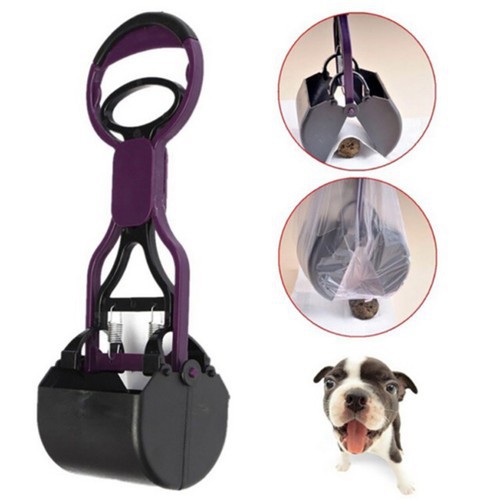 Dụng cụ gắp phân Chó Mèo Dài 29cm Chất liệu nhựa cao cấp Trợ thủ đắc lực, tiện lợi