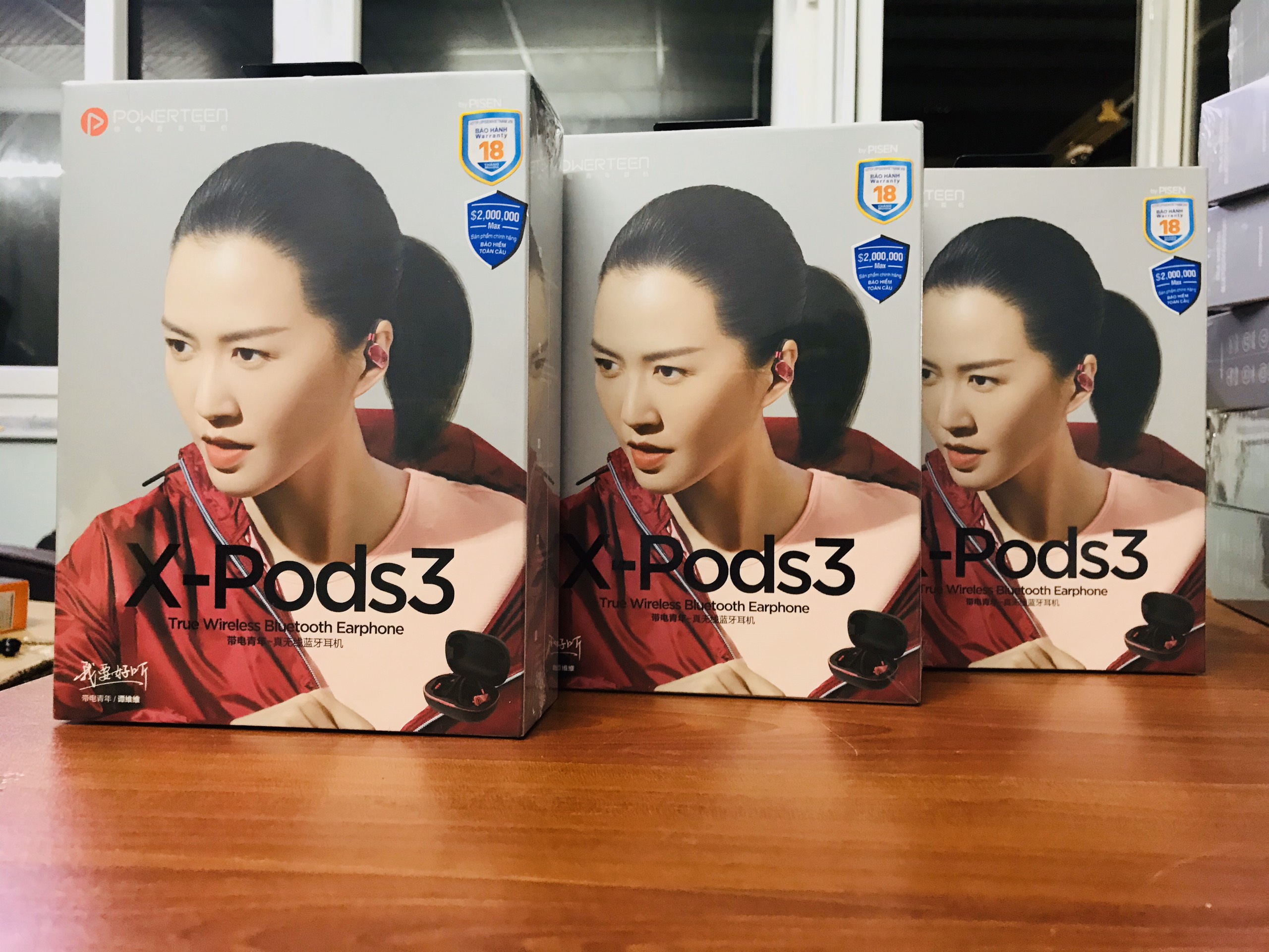 Tai nghe không dây Pisen True Wireless X-Pods 3_ Hàng chính hãng