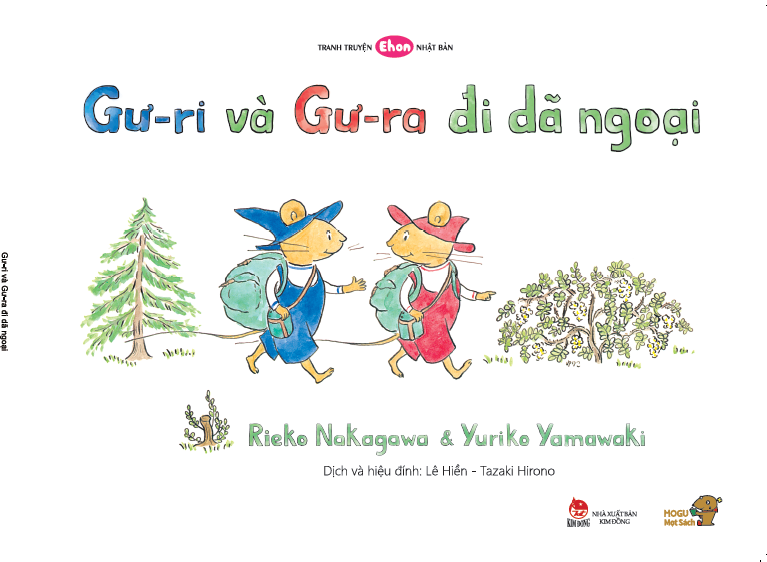 Ehon - Mọt Sách Mogu - Gư-Ri Và Gư-Ra Đi Dã Ngoại