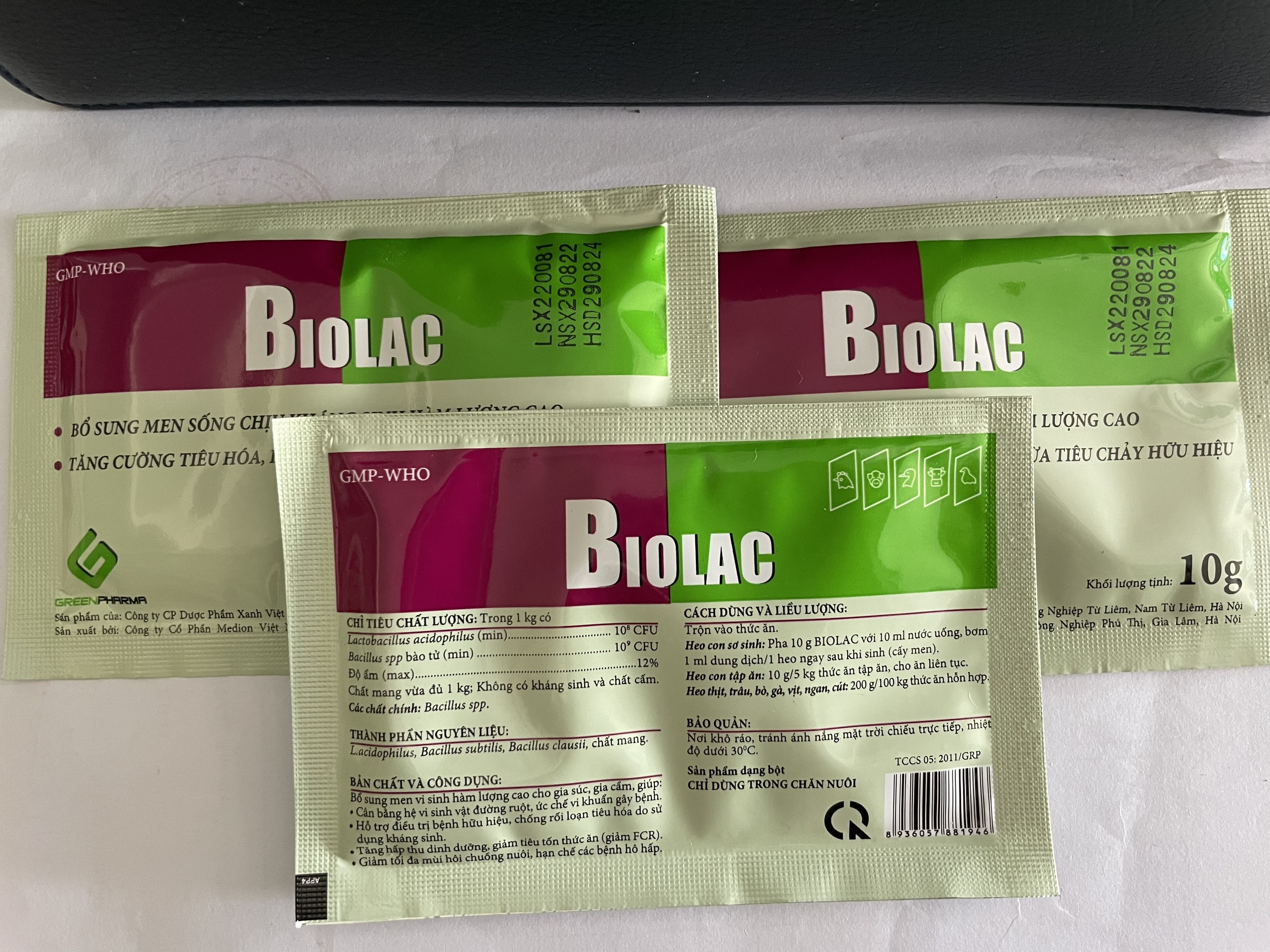 BIOLAC 10g - MEN SỐNG TĂNG CƯỜNG TIÊU HÓA