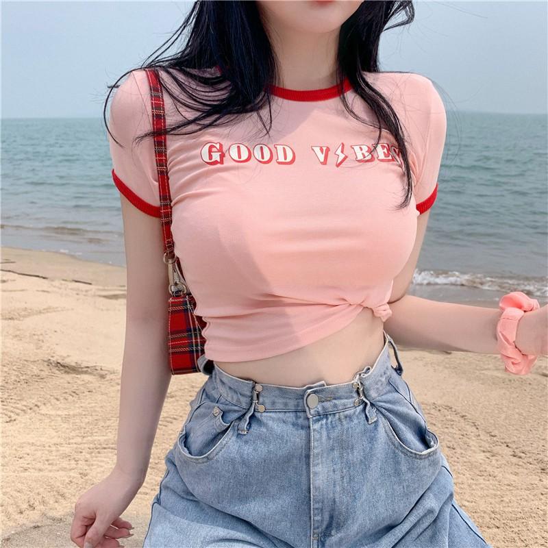 ÁO THUN CROPTOP BODY CÁ TÍNH