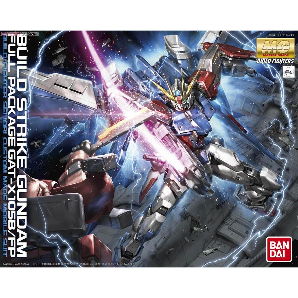 Bộ mô hình đồ chơi lắp ráp gundam bandai MG 1/100 BUILD STRIKE GUNDAM FULL PACKAGE Chính hãng