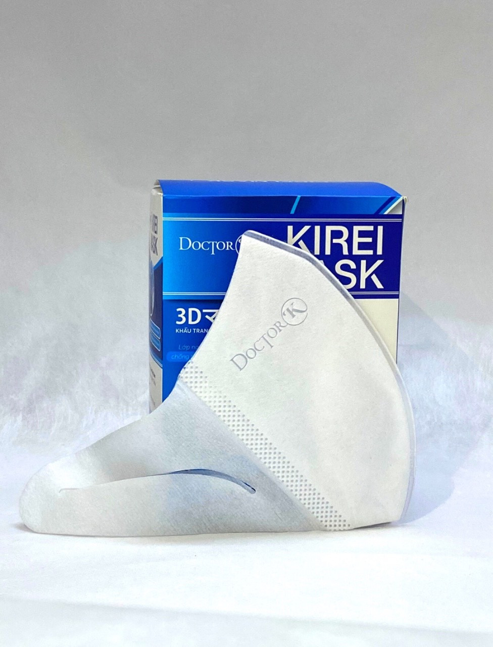 Khẩu trang 3D Mask Unicharm - Lọc bụi mịn, dày dặn - Thương hiệu DoctorK 50 cái / hộp