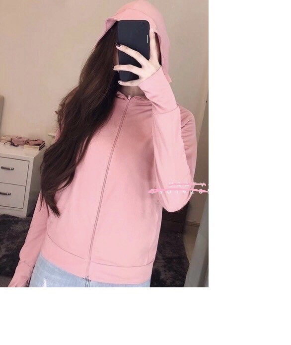 ÁO CHỐNG NẮNG túi zip CHO NỮ bảo vệ da, cá tính
