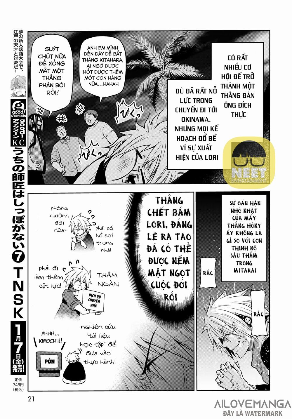 cô gái thích lặn - grand blue chapter 74 17