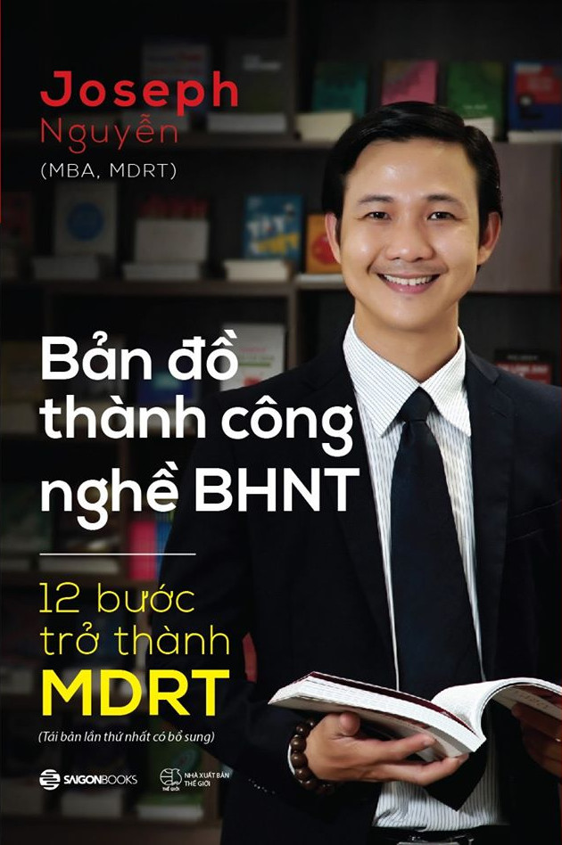 Sách Bản Đồ Thành Công Nghề BHNT - 12 Bước Trở Thành MDRT