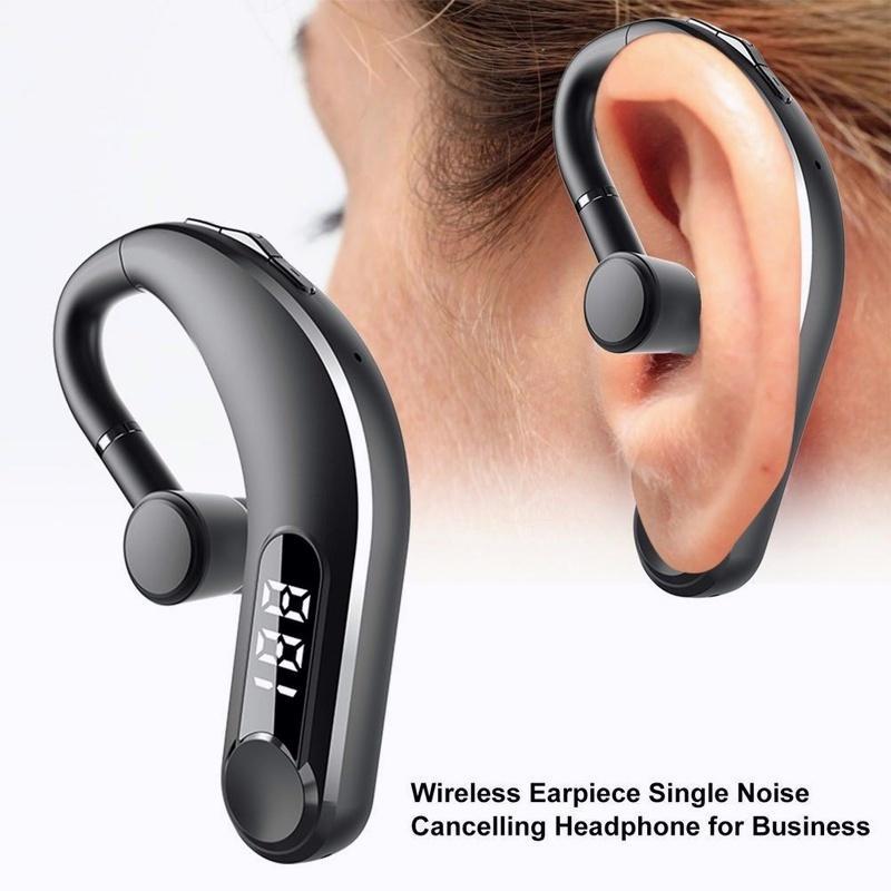 Tai Nghe Bluetooth Móc Tai Giảm Tiếng Ồn Tiện Dụng Khi Lái Xe