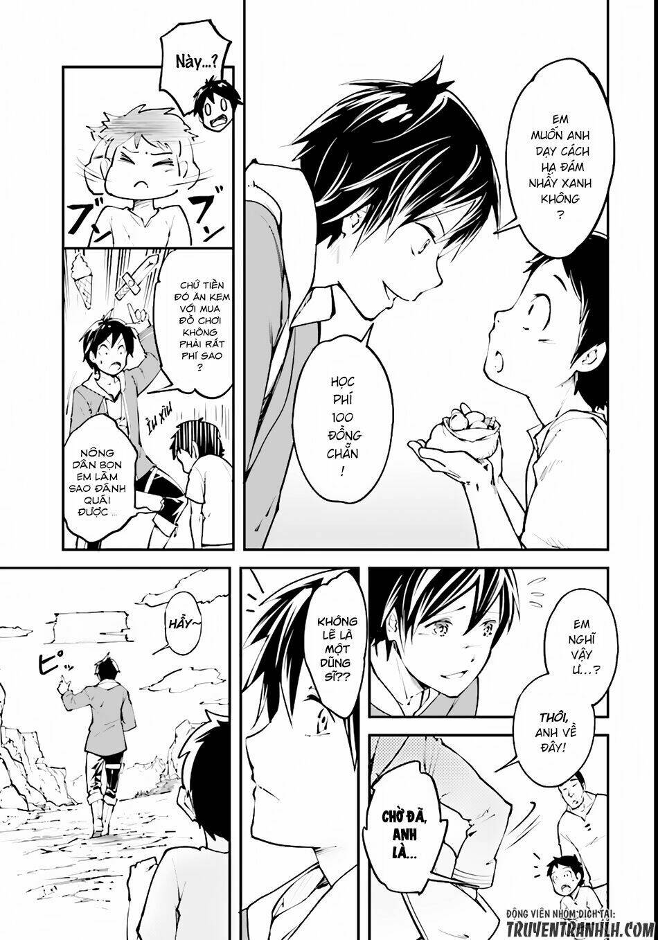 tên thường dân lv.999 chapter 1 11