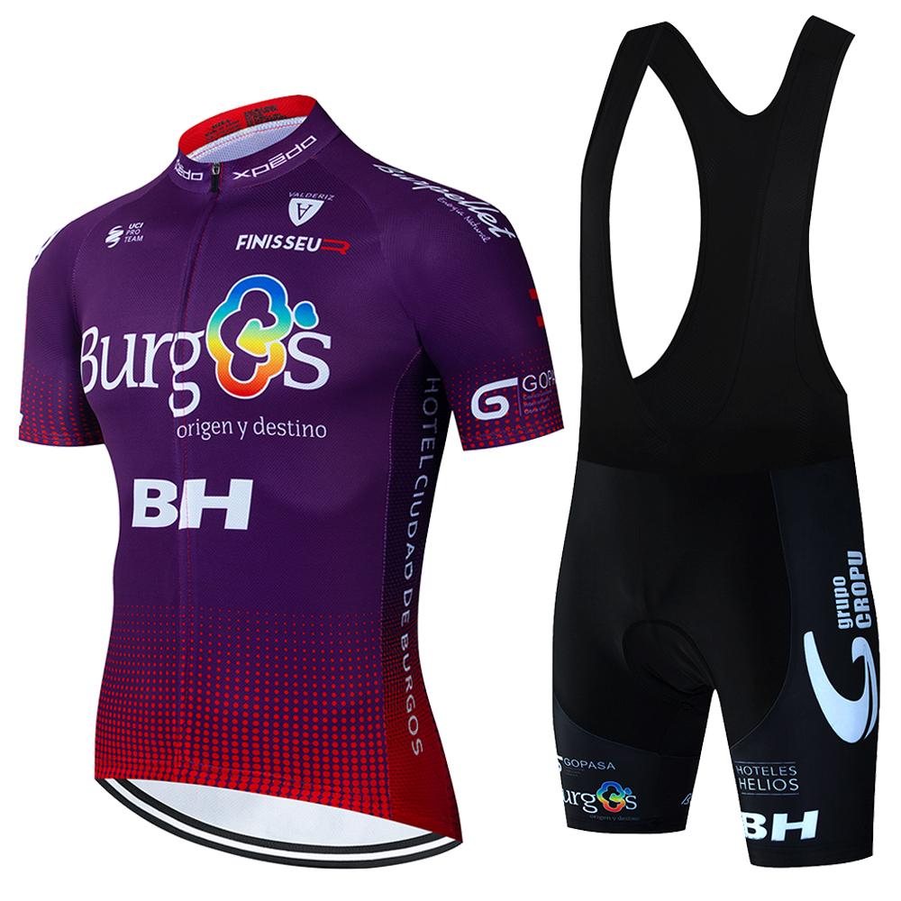 2023 Mùa hè BH Pro Cycling Jersey đặt đàn ông xe đạp tay áo ngắn xe đạp xe đạp Tricota Maillot đi xe đạp áo sơ mi cổ áo Color: 8 Size: XS