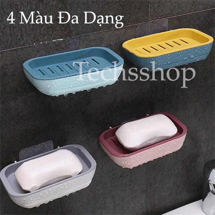 Kệ Để Xà Phòng Dán Tường Có Ngăn Chứa Nước