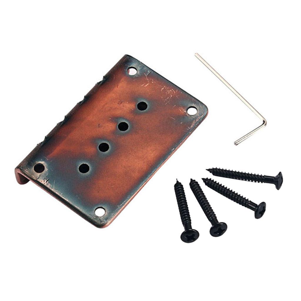 4 String Vintage Bass Bridge for Cigar Box Guitar Ukulele Parts & Accessory