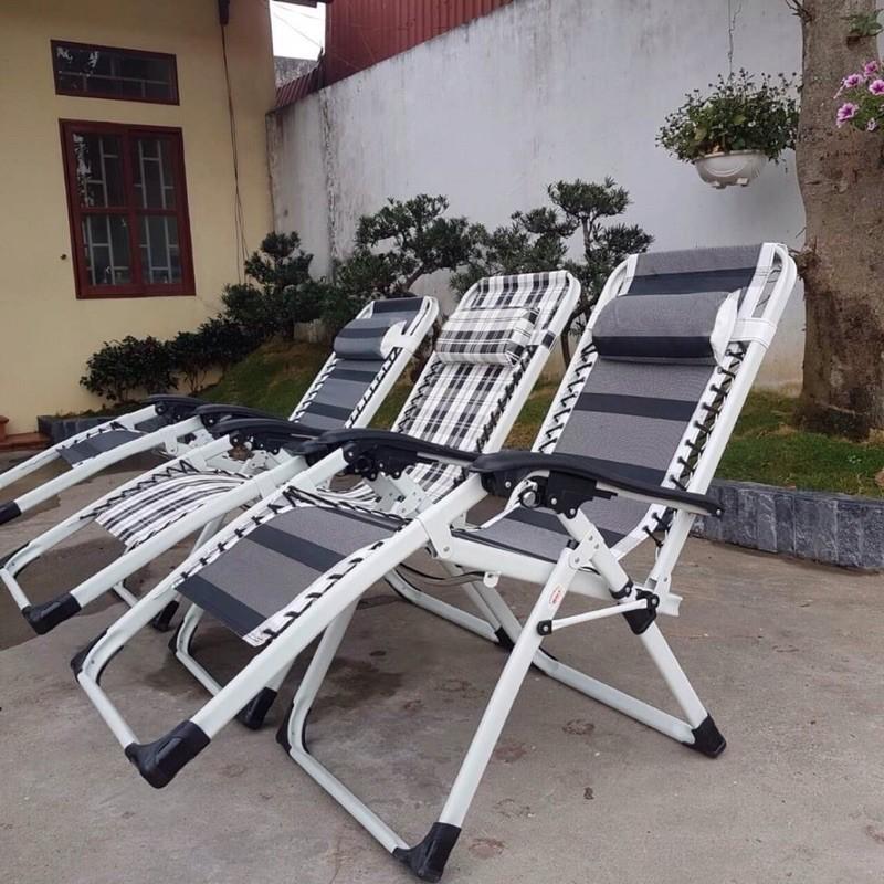 Ghế thư giãn ghế gấp khung hợp kim hàng việt nam