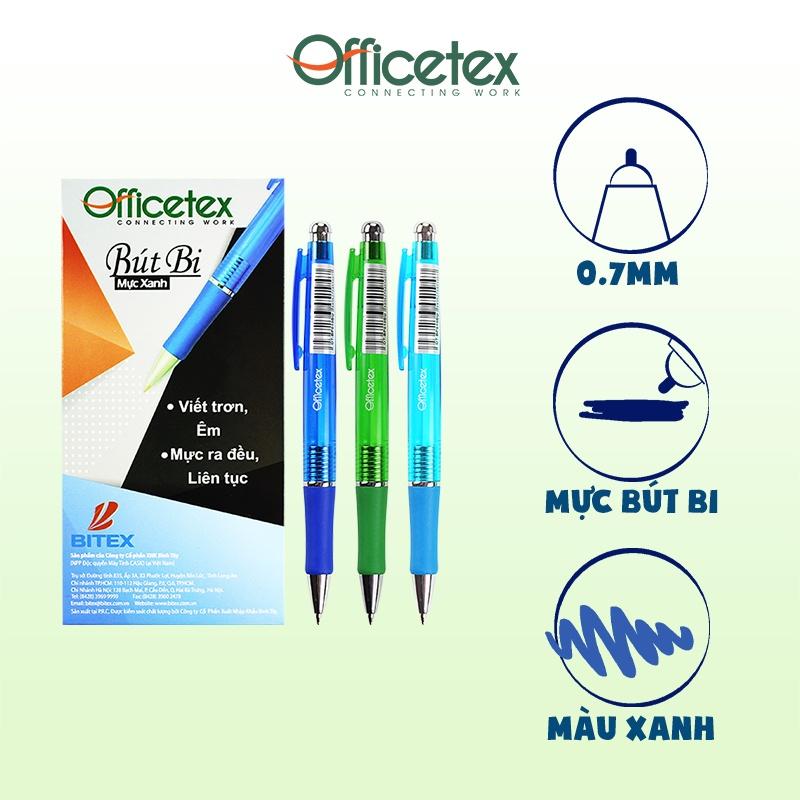 Bút bi mực xanh OT-BP010BU