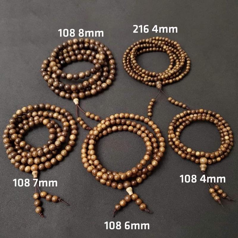 Vòng Tay Trầm Hương Tự Nhiên 108 hạt - QUỐC THÁI