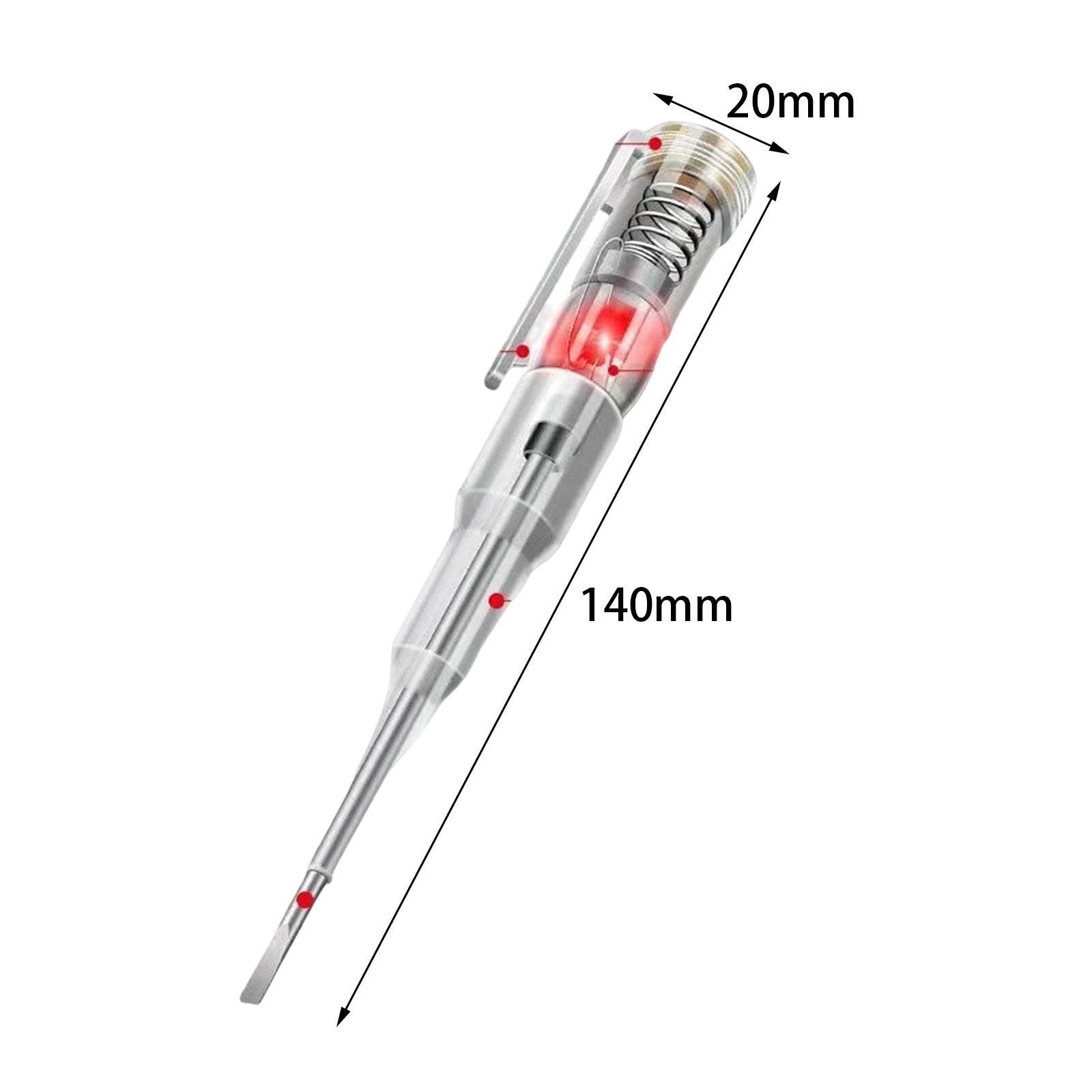 Circuit Tester Pen with LED for Wire Test Voltage Measuring Tool Electrician