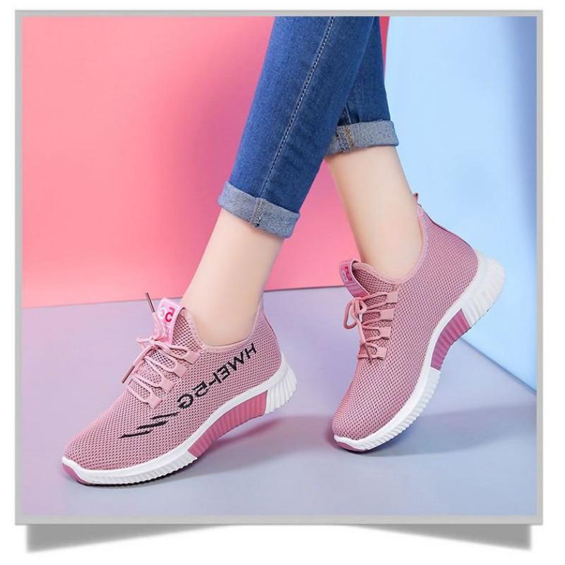 giày thể thao nữ 5g thông hơi -giày sneaker nữ