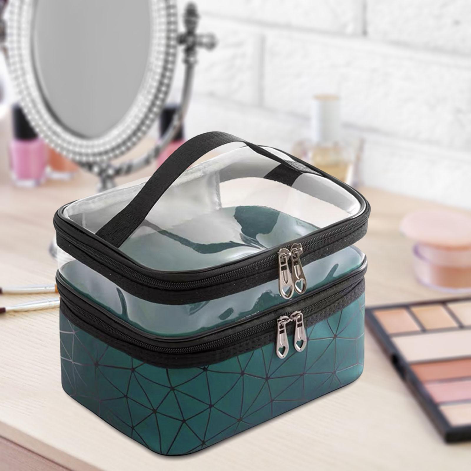 Makeup Cosmetic Bag Container Waterproof Storage Wash Bag for Women Brushes Accessories