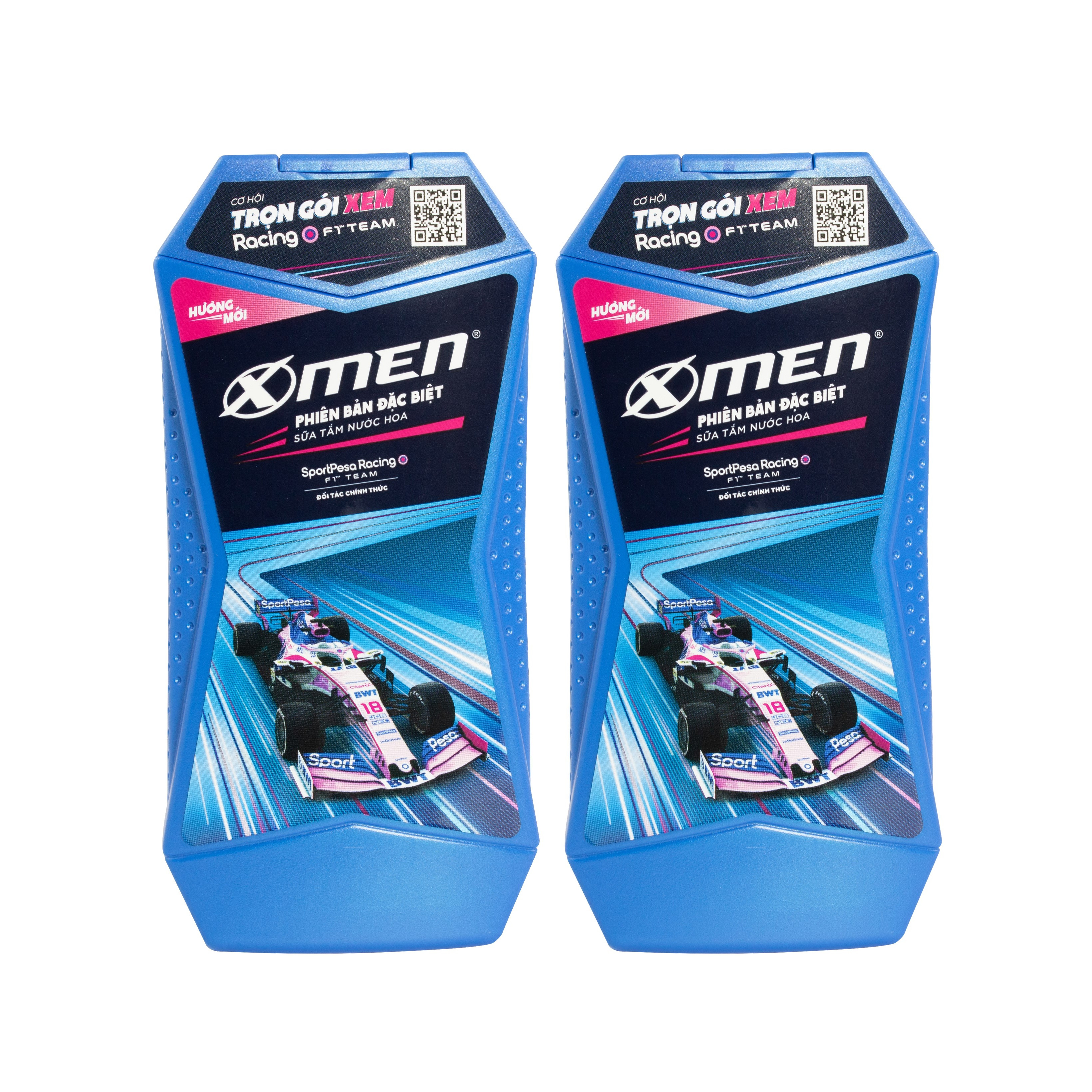 Combo 2 Chai Sữa tắm nước hoa X-Men phiên bản đặc biệt F1 180g