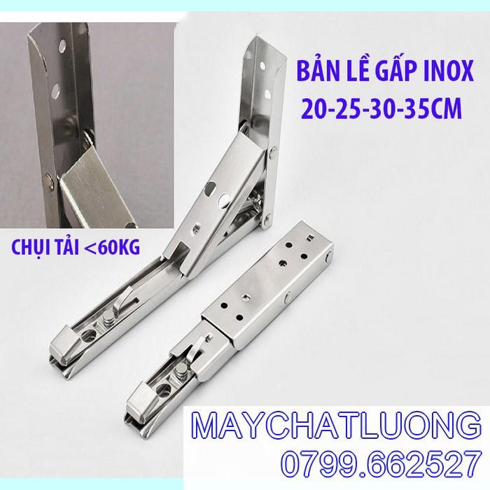 Bản lề gấp thông minh INOX 20 , 25, 30, 35cm
