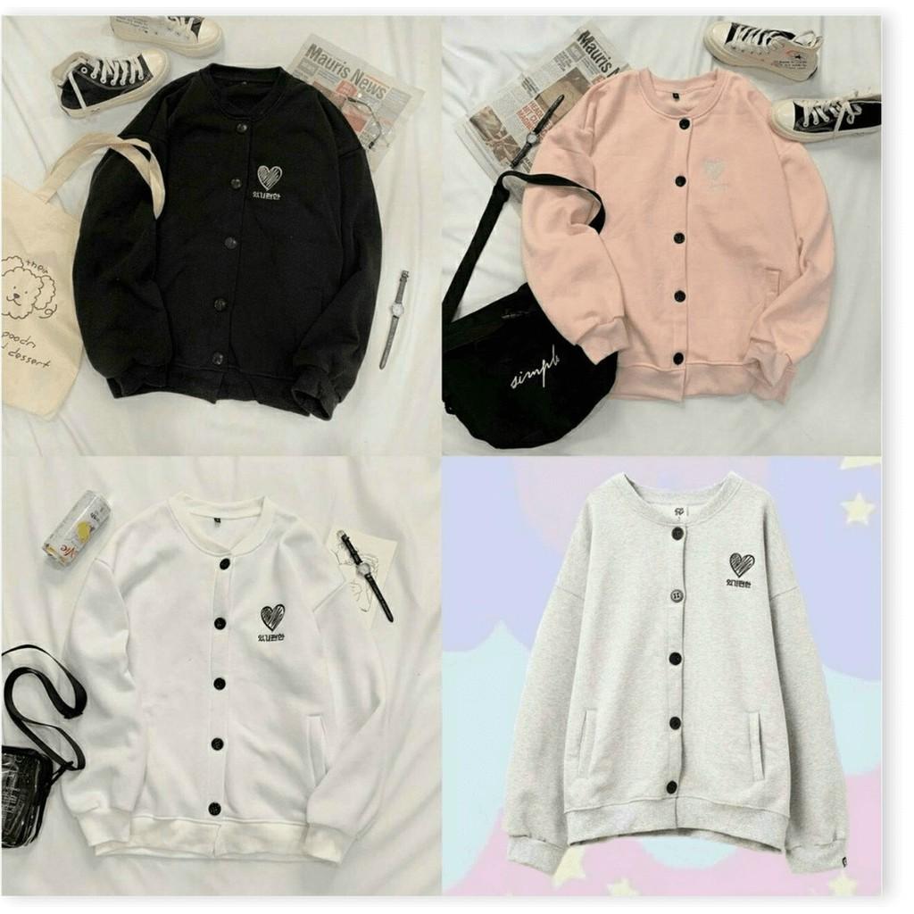 ÁO KHOÁC HODDIES NỮ SIÊU XINH CÓ NÚT ÁO CỰC HOTTT THỜI TRANG NEMO36 STORE