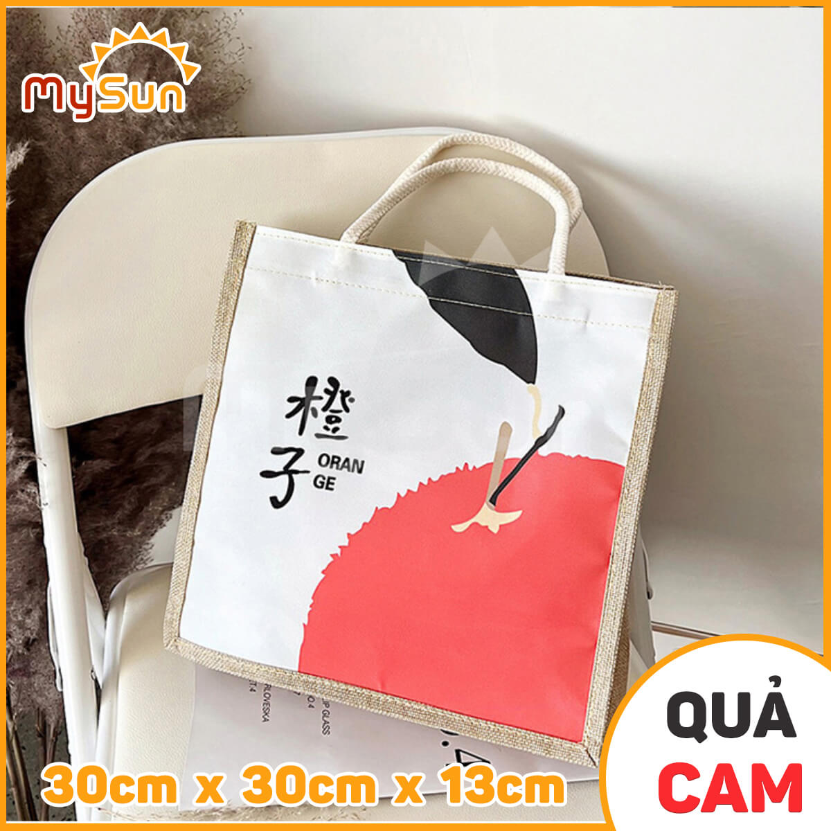 Túi xách nữ vải lanh mini thời trang đựng đồ cá nhân đa năng dễ thương cho mẹ và bé MySun