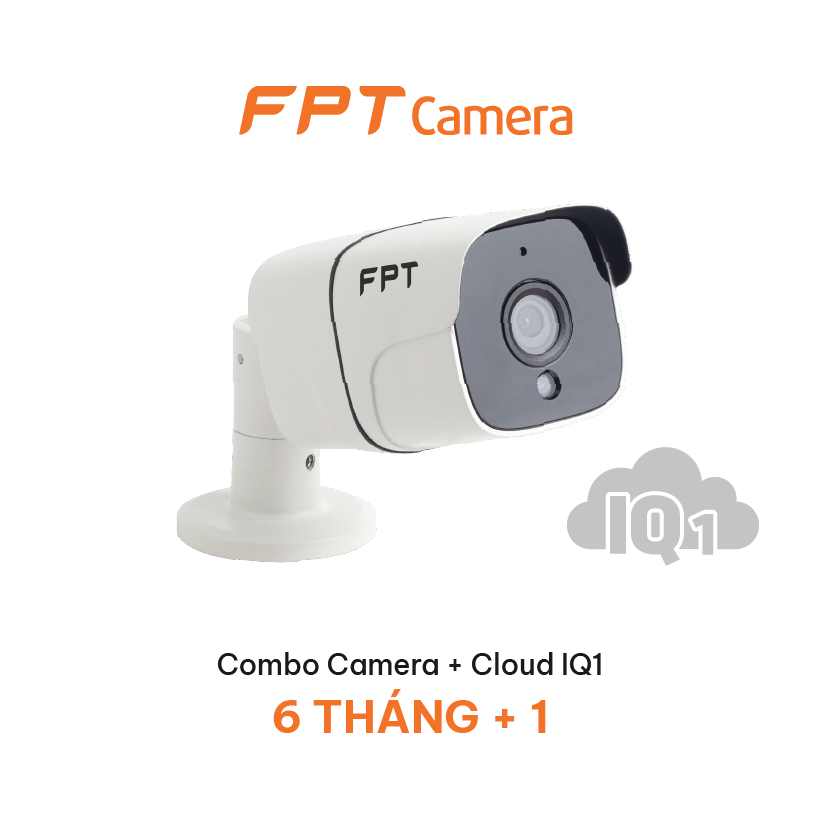 Camera Giám Sát An Ninh Thông Minh FPT IQ2S - Outdoor Ngoài Trời - Tặng kèm gói lưu trữ Cloud 7 tháng - Hàng chính hãng