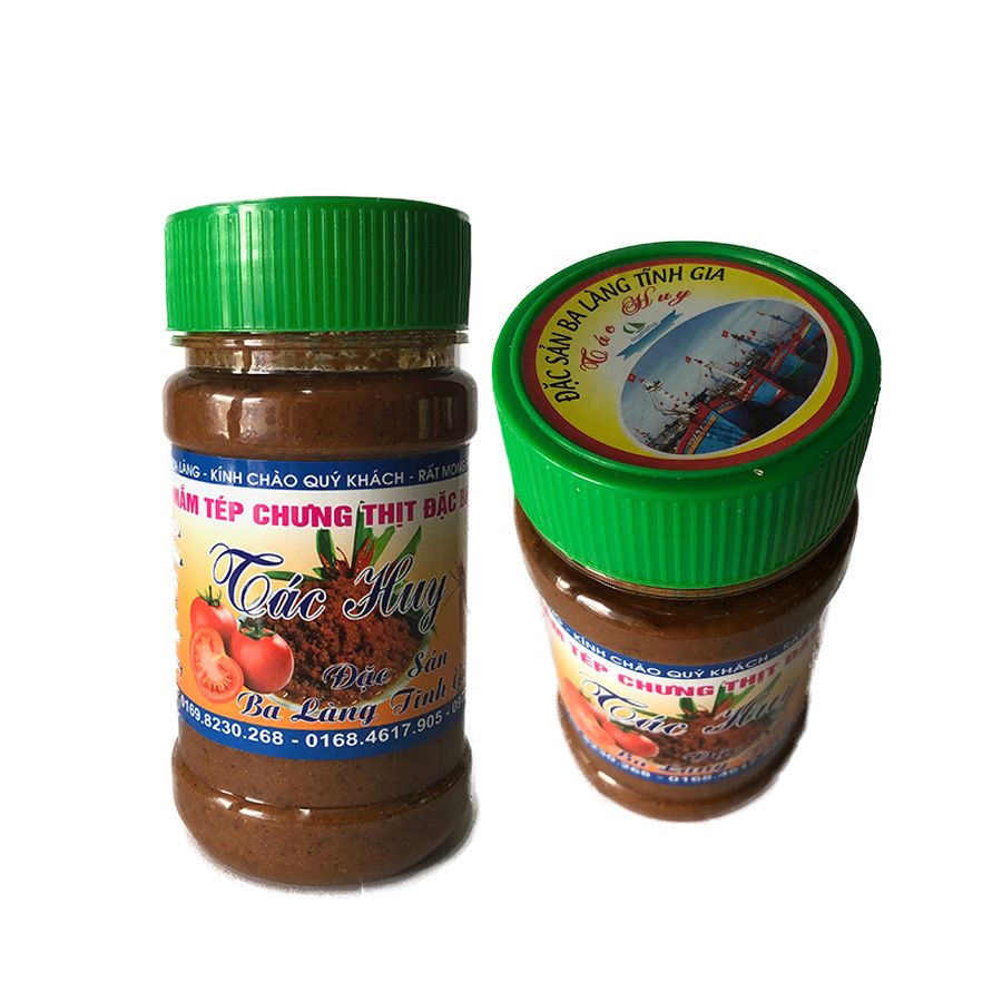 Combo 2 hộp Mắm Tép chưng thịt đặc biệt Tác Huy 400g