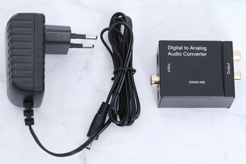 Bộ Adapter chuyển Optical - RCA Audio Xmobile DS405-WB Đen - Hàng chính hãng