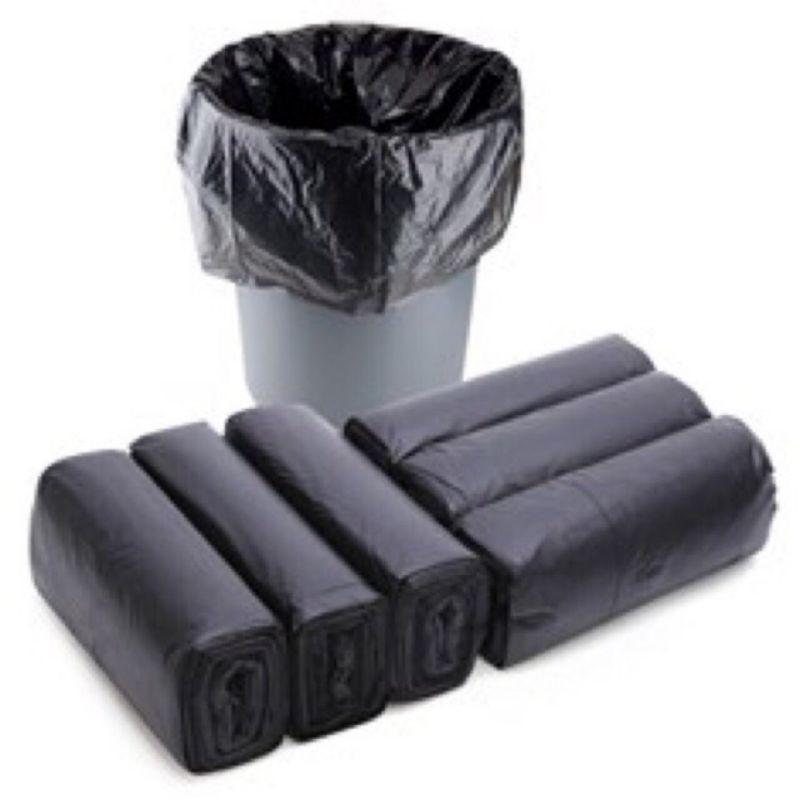 Bịch 3 cuộn túi đựng rác tự phân hủy đen 1kg