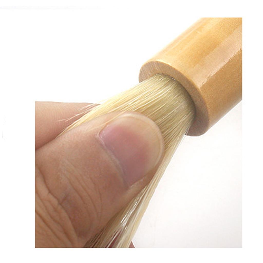 Espresso Coffee Bean Spice Vintage Wooden Hand Grinder with Cleaning Brush