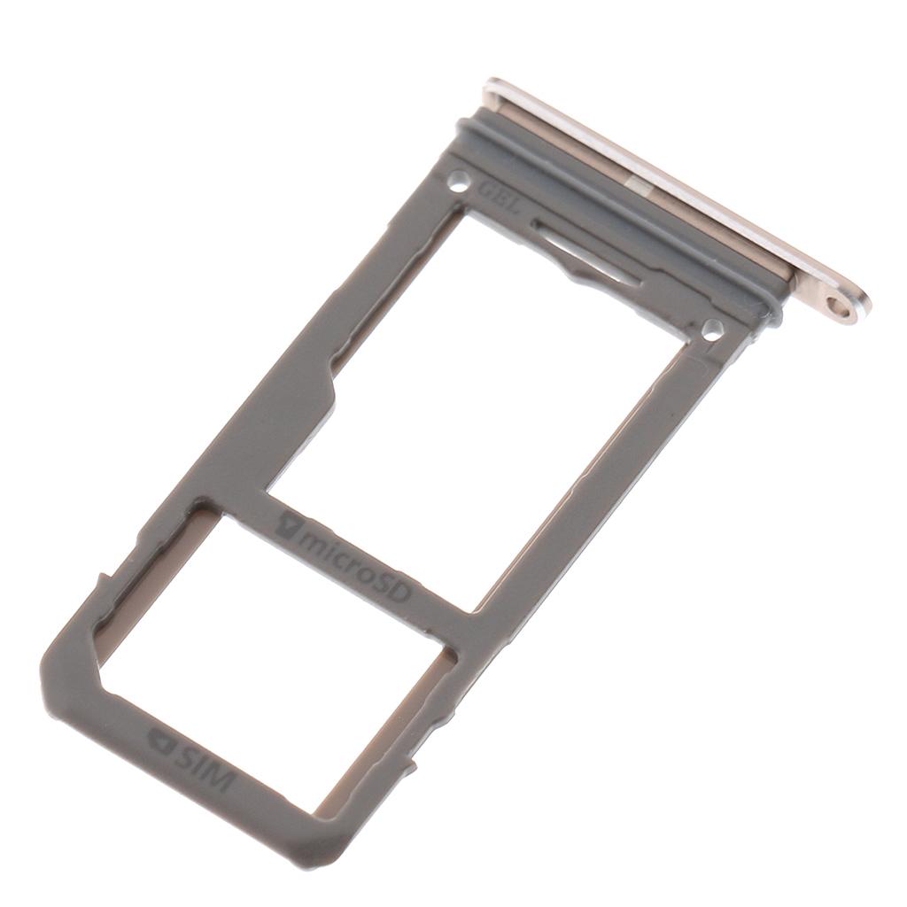 For Samsung Galaxy S8/ S8 Plus Metal Single Sim Card Tray & Single Micro SD Memory Card Holder Frame Replacement