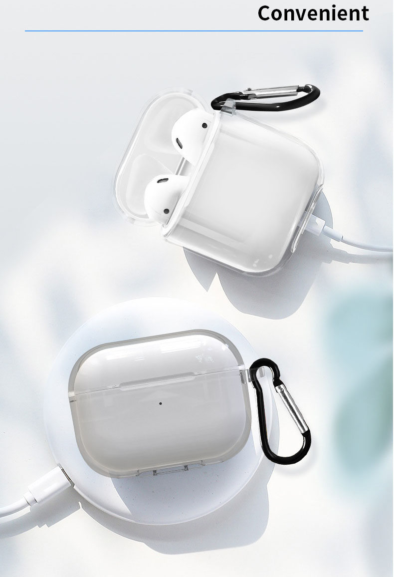 Bao Case Ốp TPU trong suốt bảo vệ cho Airpods Pro 2