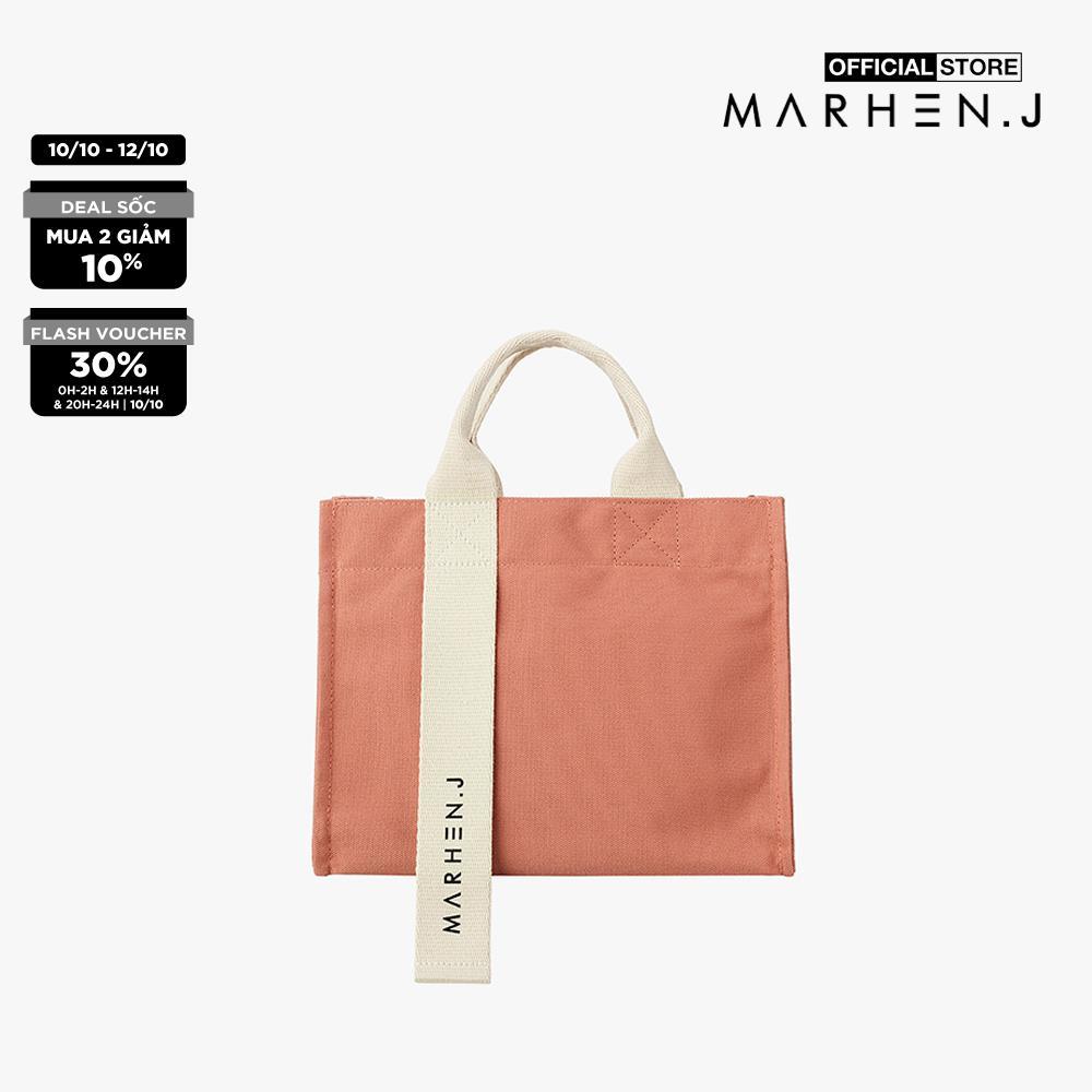 Marhen.J - Túi đeo vai chữ nhật vải bố Rico Mini MJ19BRCOMN-PK