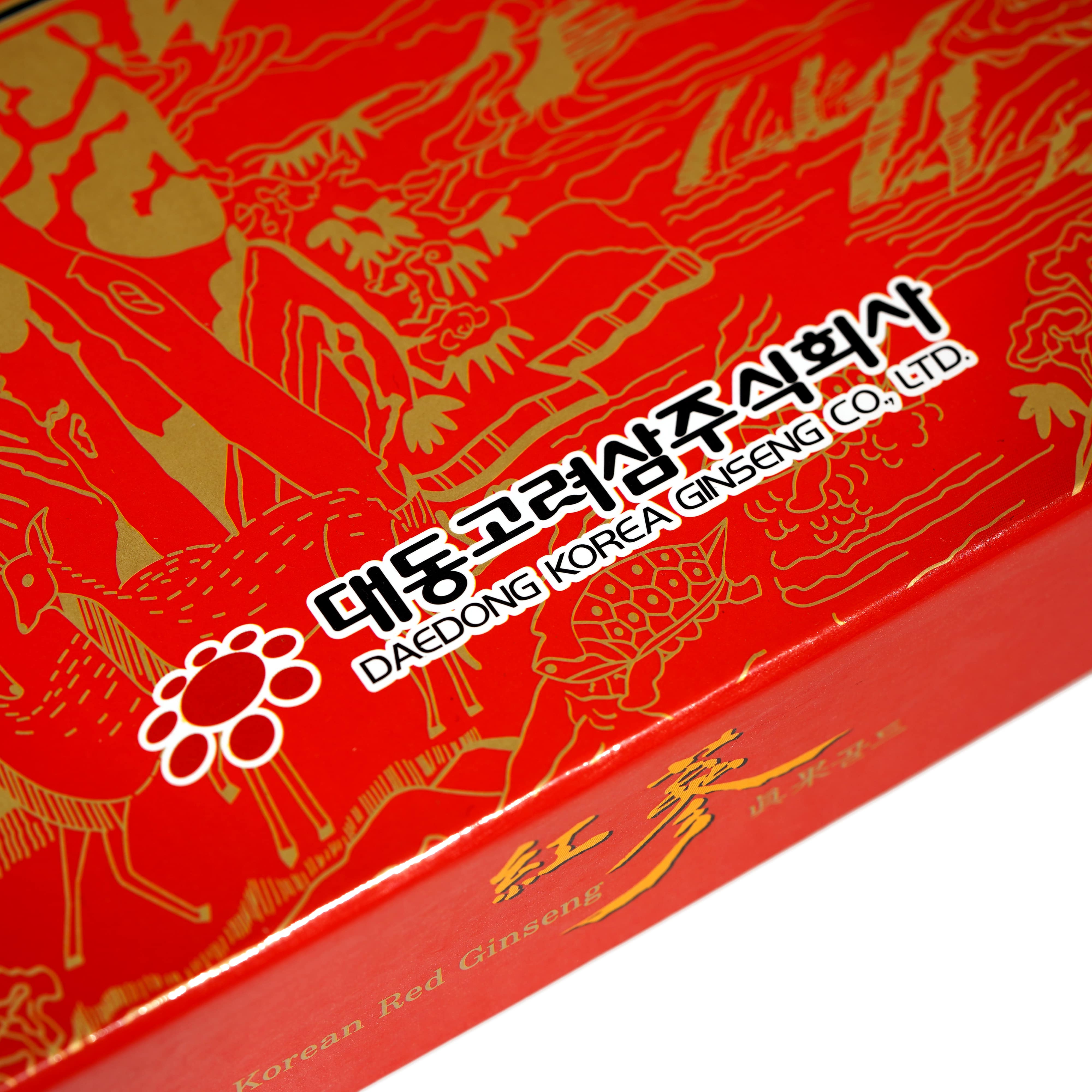 Hồng sâm nguyên củ tẩm mật ong Daedong Hàn Quốc 300g