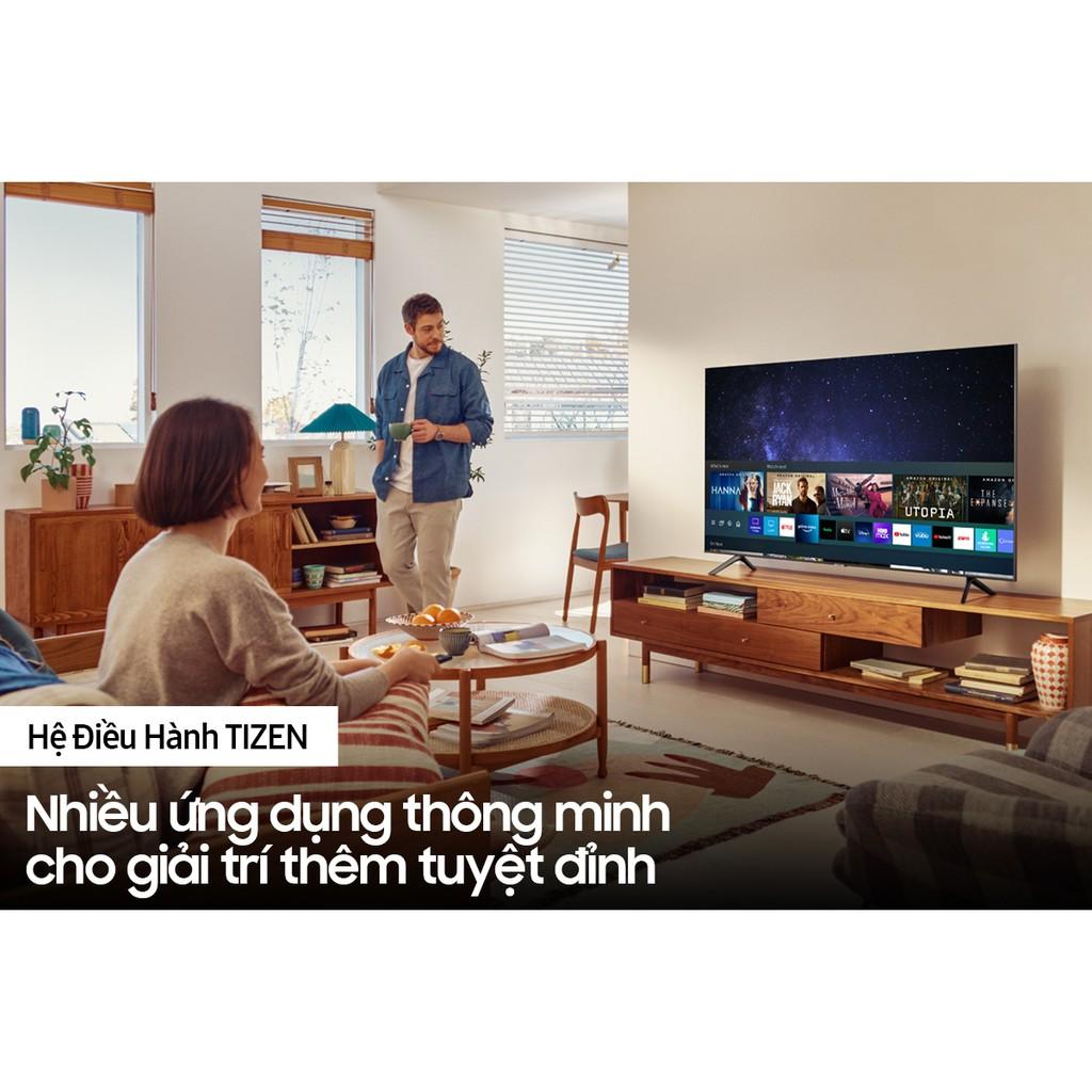 Smart TV Samsung Crystal UHD 4K 75 inch AU7700 2021 - Hàng chính hãng