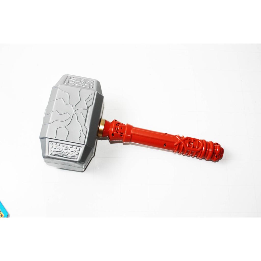 Búa THOR kiếm ánh sáng, kiếm Nhật samurai, kiếm Captain đội trưởng Mĩ cảm úng có nhạc đèn