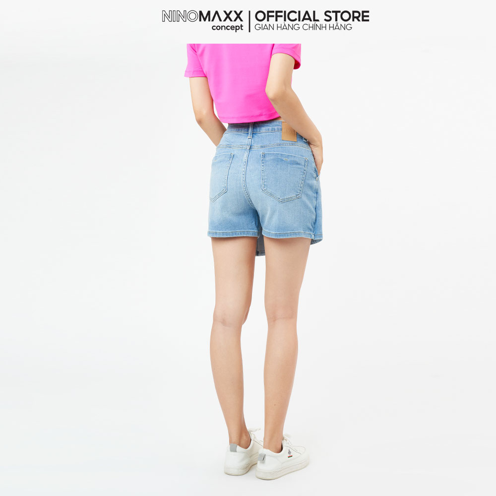 Ninomaxx Quần short Jean Nữ giả váy 2104053
