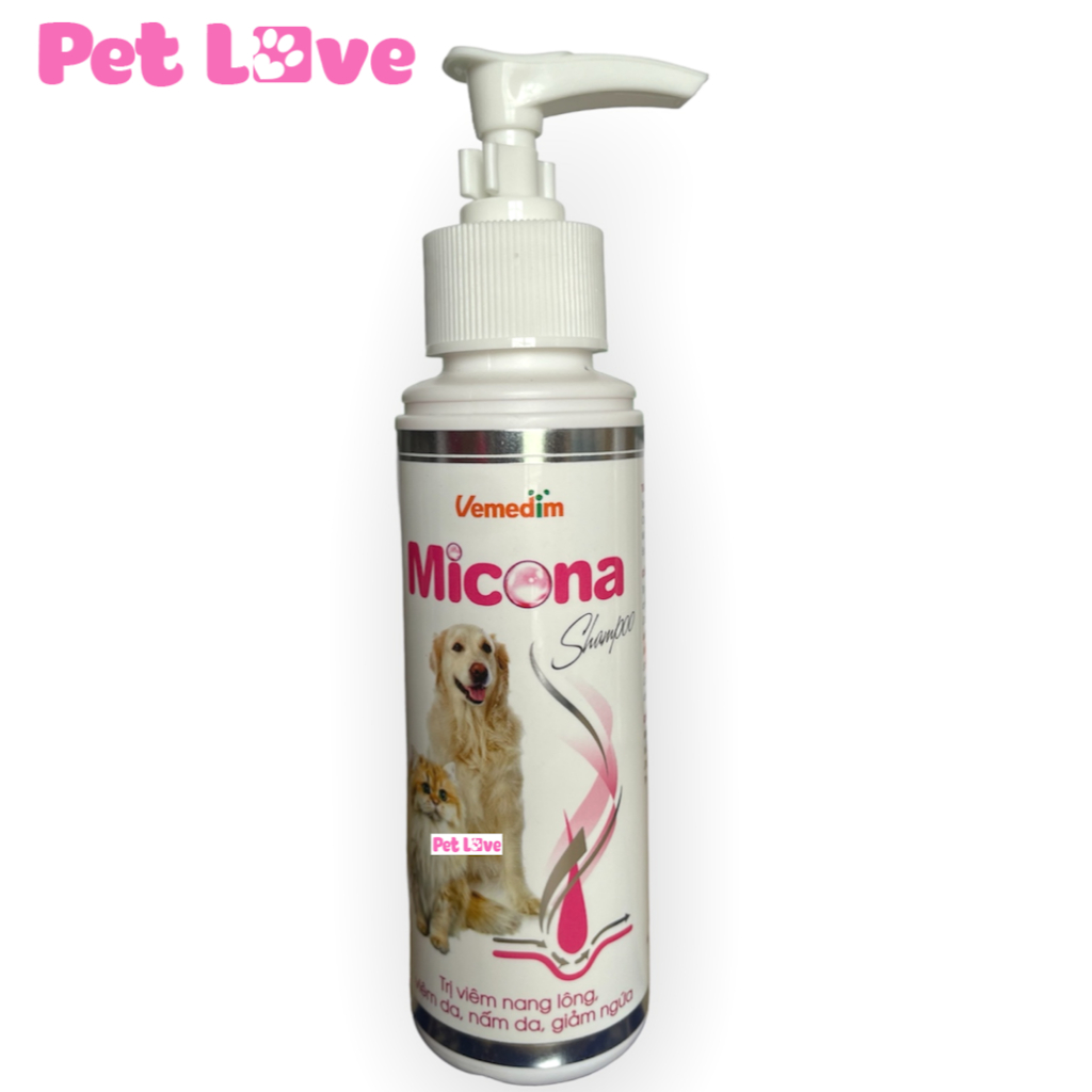 Vemedim Micona diệt nấm trên chó mèo