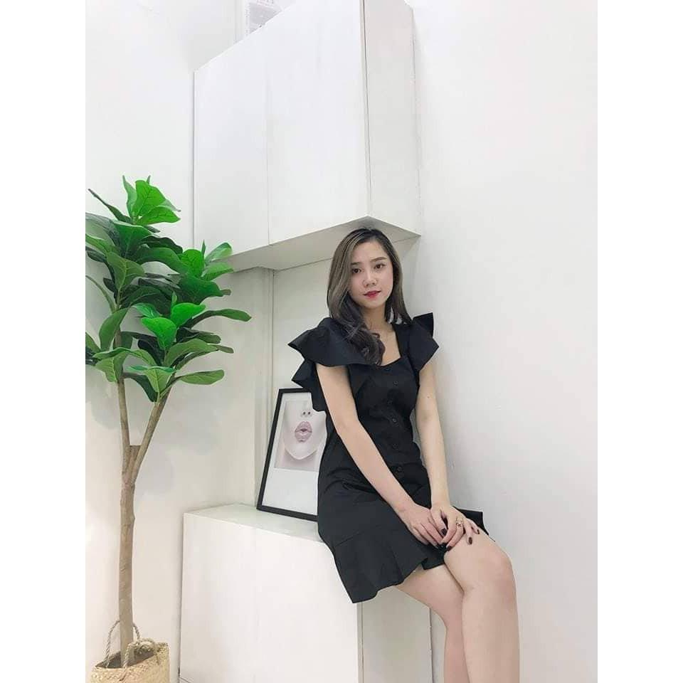 Đầm Trễ Vai Tay Bèo