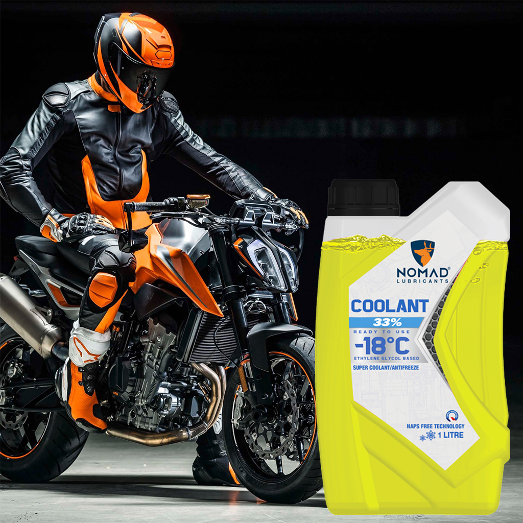 Combo 3 Nhớt Tổng Hợp Toàn Phần NOMAD 1L-1.1L-1.3L 5W40 TẶNG Nước Làm Mát Động Cơ Xe Máy NOMAD 1L Xạnh Dạ Quang, Hàng Nhập Khẩu Chính Hãng