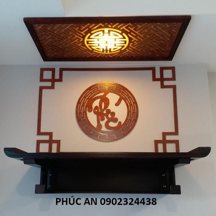 Bàn thờ cho nhà chung cư nhỏ gọn đẹp hiện đại kích thước bàn thờ 88 - 48 giao đầy đủ y hình