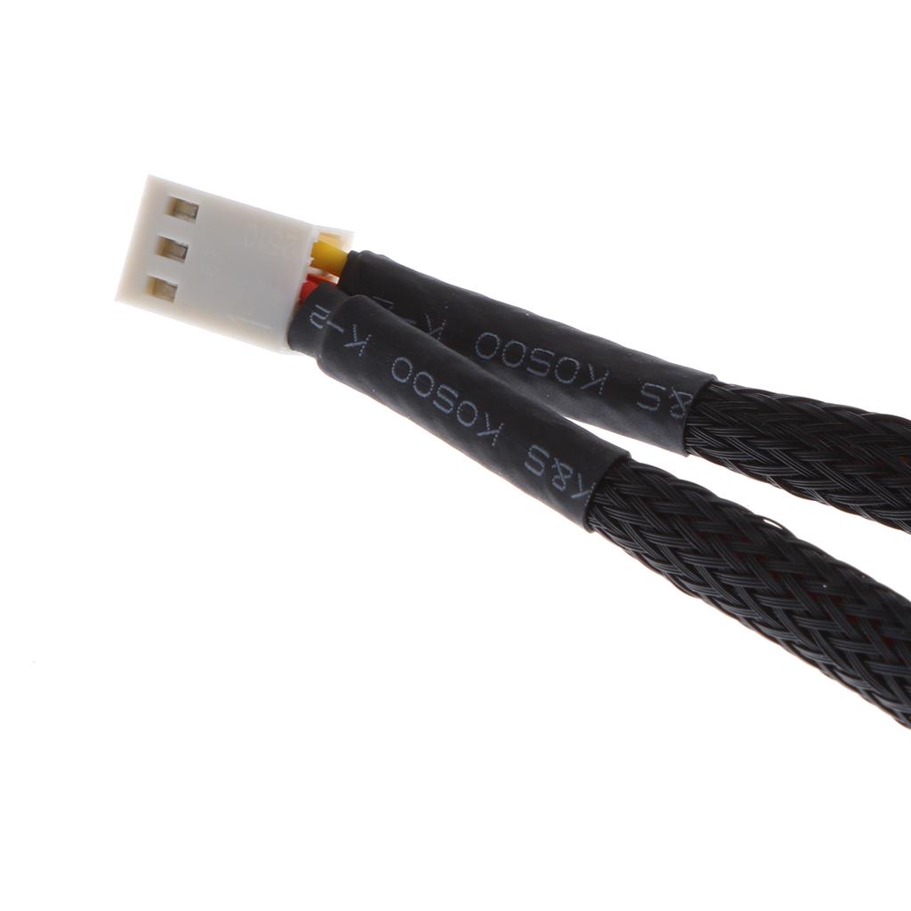 3  Power Splitter Cable  Female to 2 x Male 30cm Motherboard