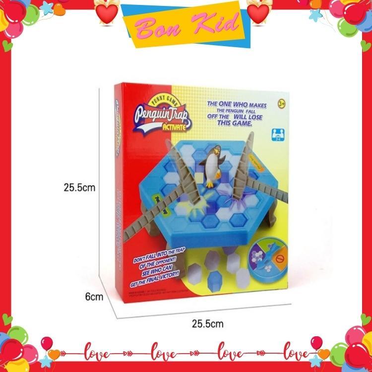 Đồ chơi phá băng chim cánh cụt - Đồ chơi giáo dục tương tác các thành viên gia đình